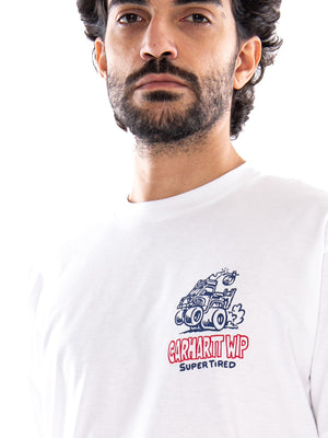 Carhartt WIP S/S Hot Rat T-Shirt White - Maglietta Girocollo Uomo Bianca I037230 02XX CARHARTT WIP 