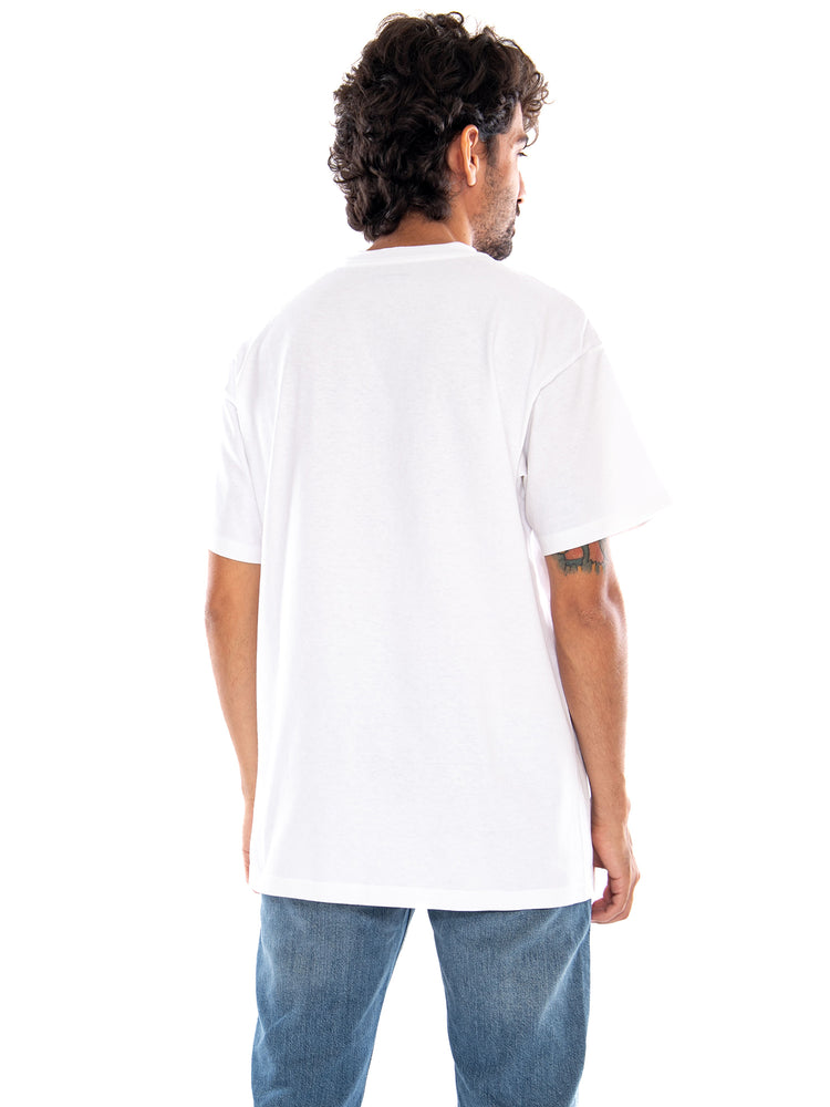 S/S Archive '95 T-Shirt White - Maglietta Girocollo Uomo Bianca I037236 02XX CARHARTT WIP 
