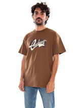 S/S Boogie Night T-Shirt WIP H Brown - T-Shirt Girocollo Homme Marron Homme CARHARTT WIP