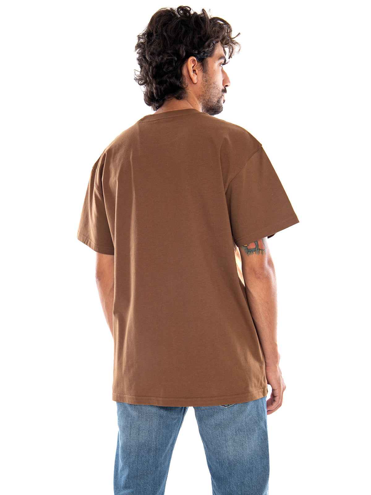 S/S Boogie Night T-Shirt WIP H Brown - Maglietta Girocollo Uomo Marrone I037253 3TGXX CARHARTT WIP 