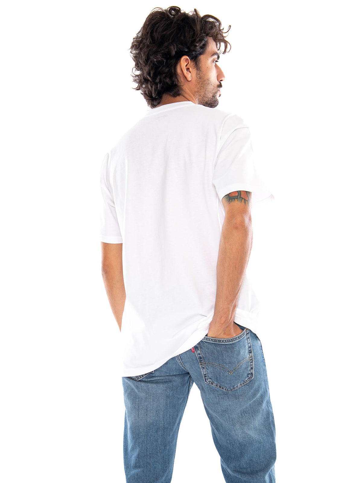 S/S Deadline T-Shirt White - Maglietta Girocollo Uomo Bianca<BR/><BR/> I037254 02XX CARHARTT WIP 