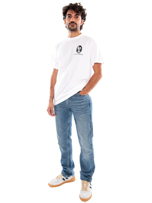 S/S Vote T-Shirt White - Maglietta Girocollo Uomo Bianca I037269 02XX CARHARTT WIP 