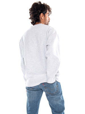 1989 Winners Sweat Ash Heather Heavy - Felpa Girocollo Uomo Grigio Mélange<BR/><BR/> I037278 48260 CARHARTT WIP 