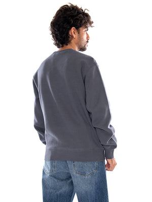 Wireless Sweat Styx / Wax - Felpa Girocollo Uomo Grigia I037279 3WIXX CARHARTT WIP 