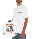 S/S COFFEE BREAK T-SHIRT - T-Shirt Ras du Cou Homme Blanc Homme CARHARTT WIP