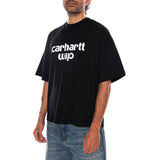 S/S ARCHIVE T-SHIRT BLACK - T-Shirt Col Ras du Cou Homme Noir Homme CARHARTT WIP