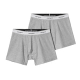 COTTON TRUNKS GREY HEATHER - Set of Two Pairs Men's Grey Boxer Shorts CARHARTT WIP