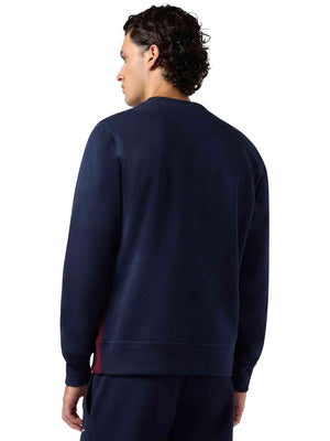 CREWNECK SWEATSHIRT NAVY - Felpa Girocollo Uomo Blu 221228 BS501 CHAMPION 