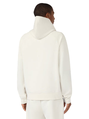 HOODED SWEATSHIRT IVORY - Felpa con Cappuccio Uomo Beige 221349 WW056 CHAMPION 