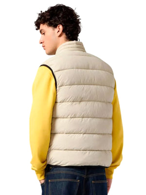 POLYFILLED VEST BEIGE - Gilet con Zip Uomo Beige 221549 YS152 CHAMPION 