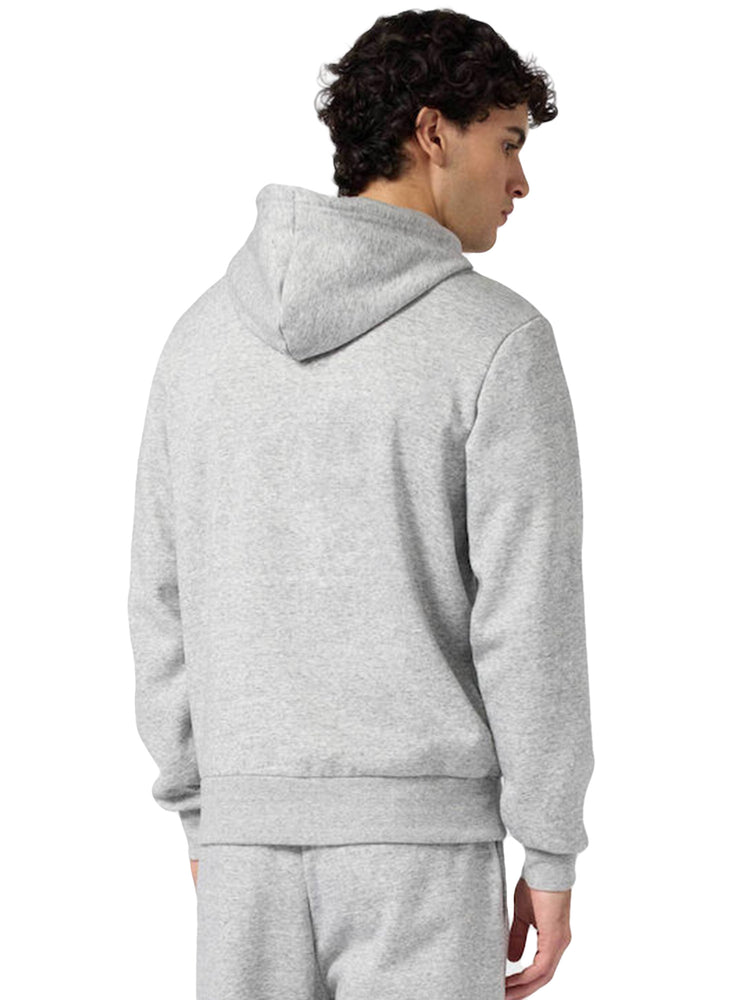 FULL ZIP HOODIE SWEATSHIRT OXFORD GREY - Felpa con Cappuccio e Zip Uomo Grigia 221648 EM021 CHAMPION 