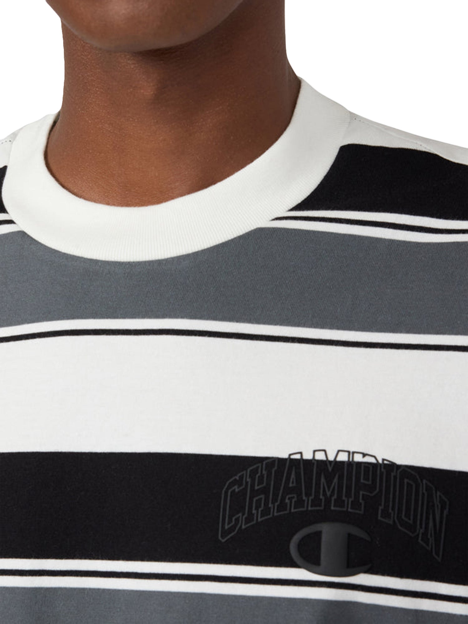 CREWNECK T-SHIRT MULTICOLORE - Maglietta Girocollo Uomo Multicolore 221783 WW063 CHAMPION 