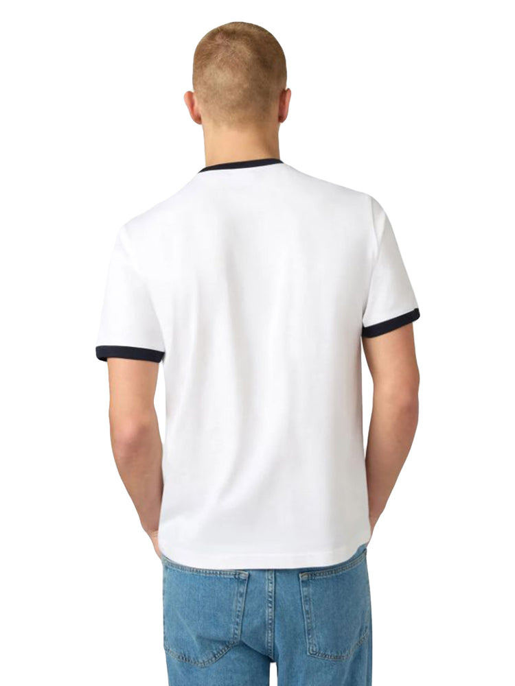 CHAMPION SS TEE WHITE - Maglietta Girocollo Uomo Bianca 222168 WW001 CHAMPION 