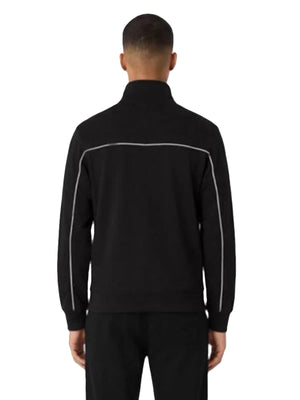 FULL ZIP SWEATSHIRT BLACK - Felpa con Zip Uomo Nera 222253 KK001 CHAMPION 