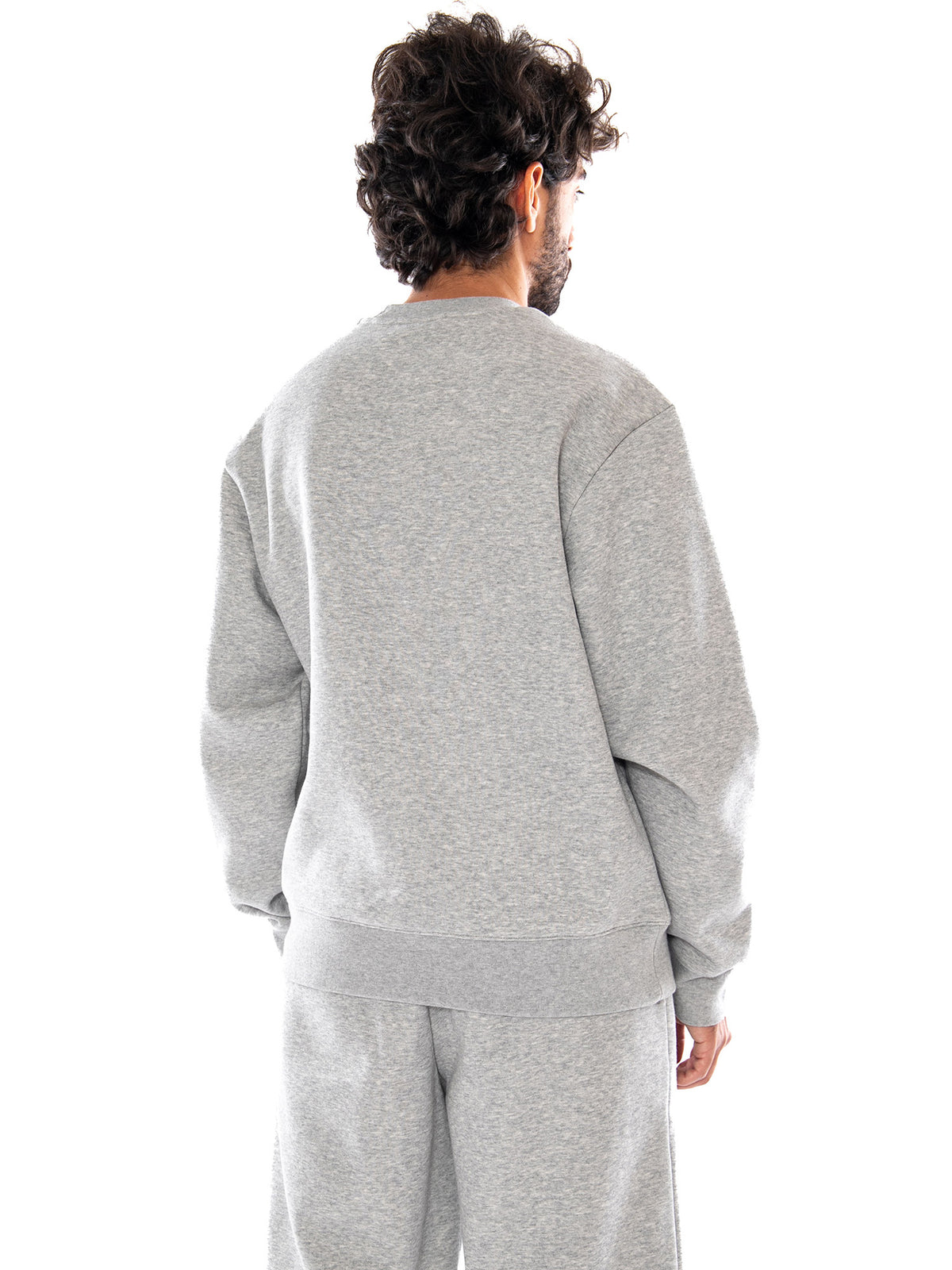 Champion Crewneck Sweatshirt OXGM - Felpa Uomo Girocollo Grigia 223495 EM006 CHAMPION 
