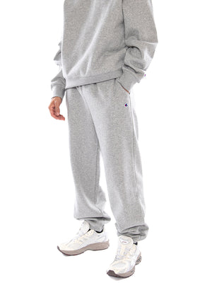 Champion Elastic Cuff Pants OXGM Grey - Pantaloni Sportivi Uomo Grigio Mélange 223496 EM006 CHAMPION 