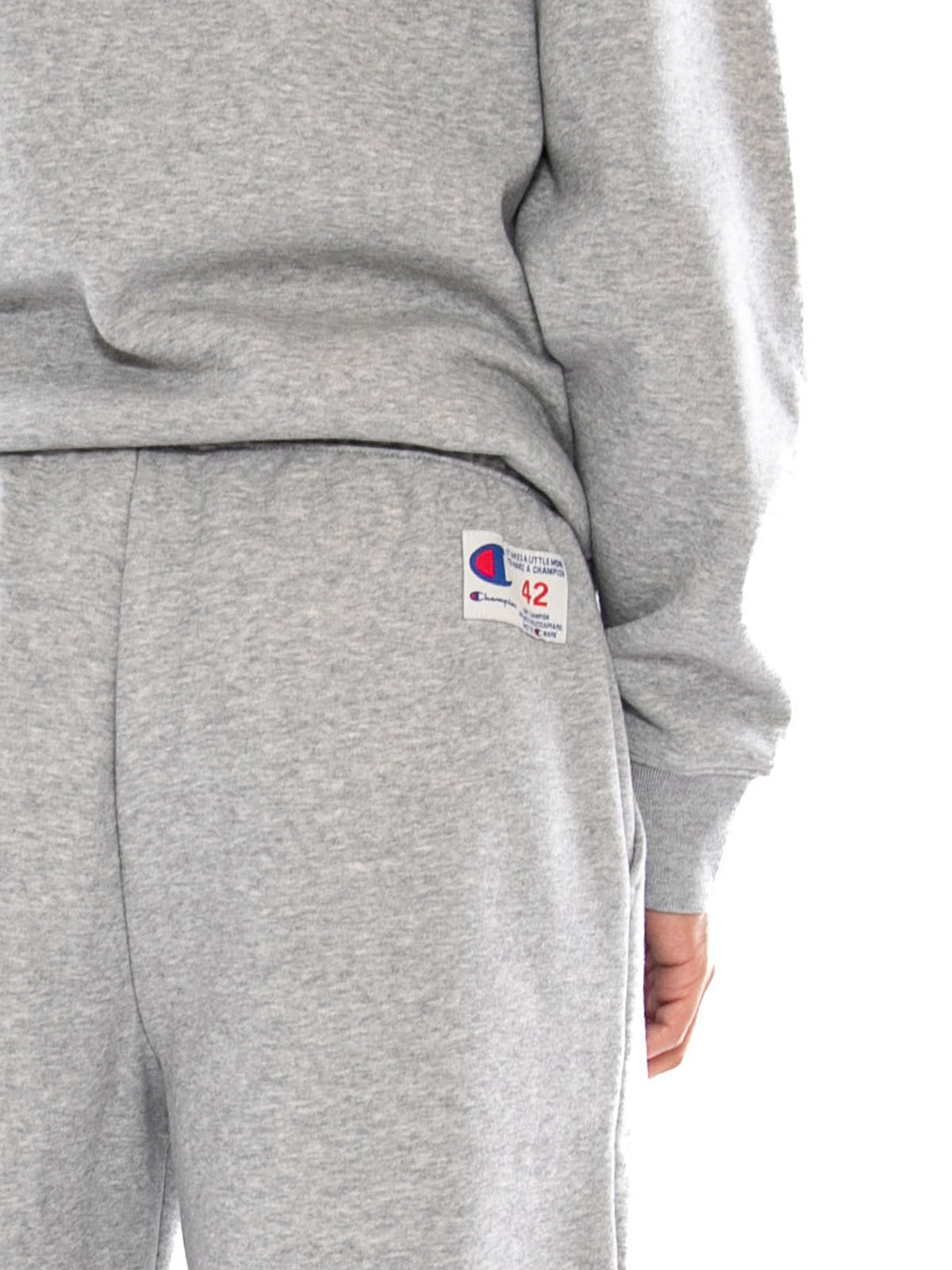 Champion Elastic Cuff Pants OXGM Grey - Pantaloni Sportivi Uomo Grigio Mélange 223496 EM006 CHAMPION 