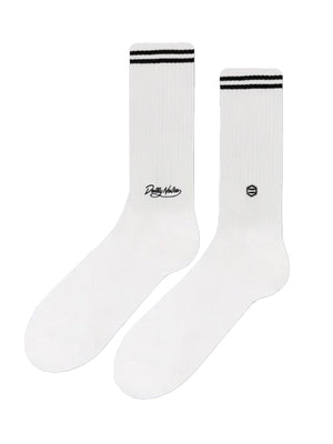 DOLLY NOIRE SOCKS WHITE / BLACK - Calzini Bianchi SK820 KA-02 DOLLY NOIRE 