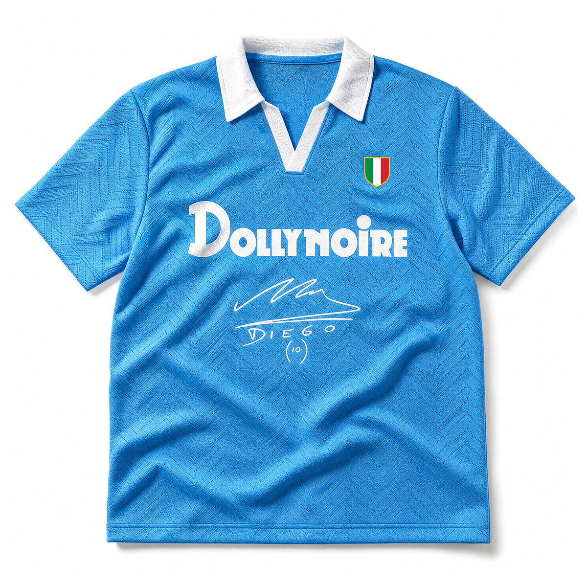 Maradona Polo Tee - Polo Maradona Uomo Azzurra / Blu TS1247 T6-03 DOLLY NOIRE 