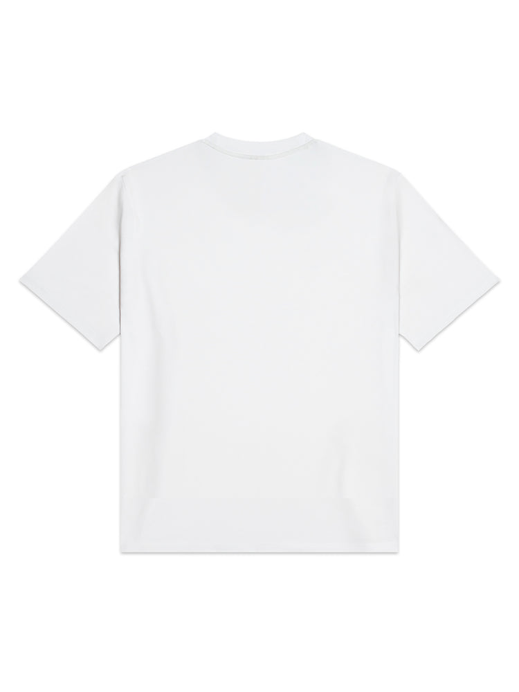 SAN GENNARO TEE WHITE - Maglietta Girocollo Uomo Bianca TS1652 02 DOLLY NOIRE 
