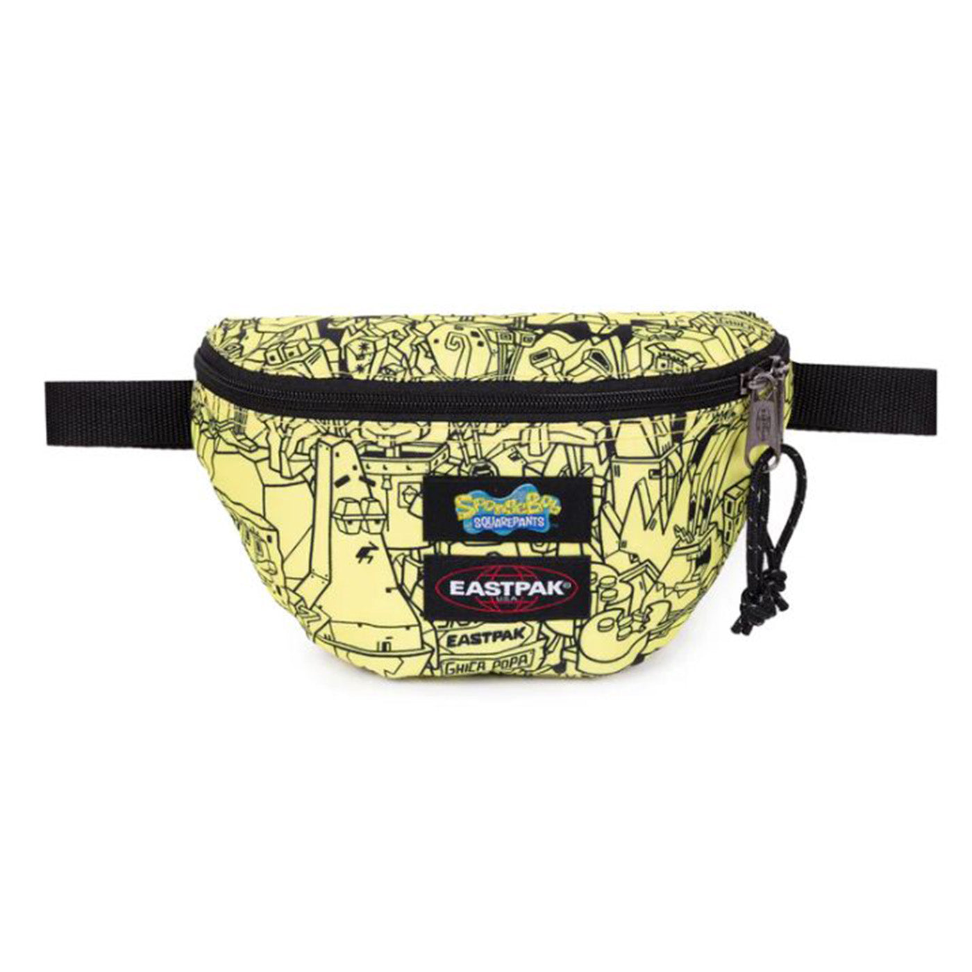 SPRINGER ALLOVER YELLOW - Marsupio Giallo / Multicolore EK000074 E0A1 EASTPAK 