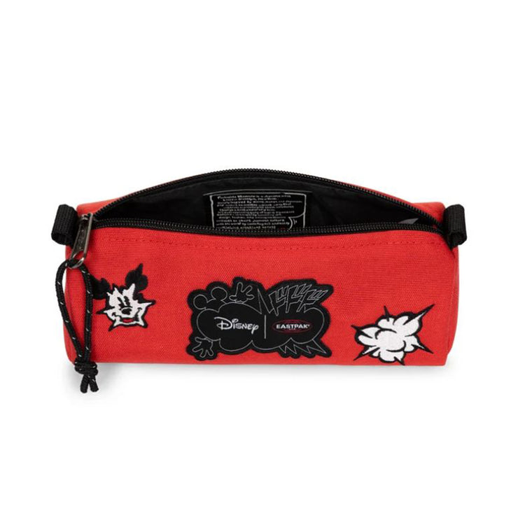 BENCHMARK SINGLE MICKEY PATCH RED - Astuccio Rosso EK000372 D0M1 EASTPAK 