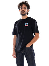 Edwin Sunset on Fuji San TS SS Black - Crewneck T-Shirt Men Black - Men EDWIN