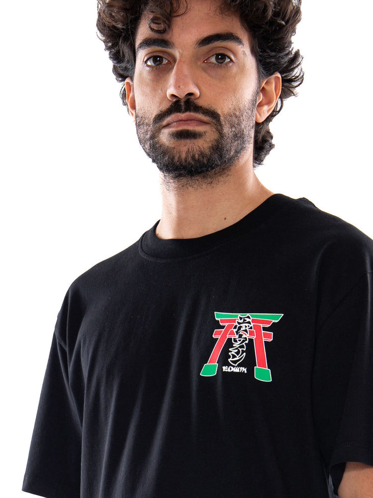 Edwin Torii TS SS Black - T-shirt Uomo Nera I035003 89 EDWIN 