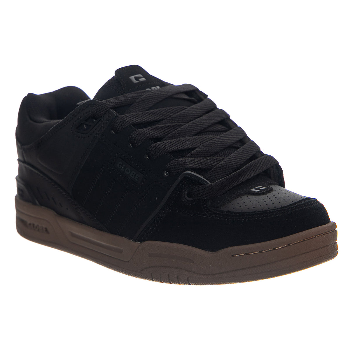 Fusion Black Shoes - Scarpe Stringate Uomo Nere GBFUS 10184 GLOBE 