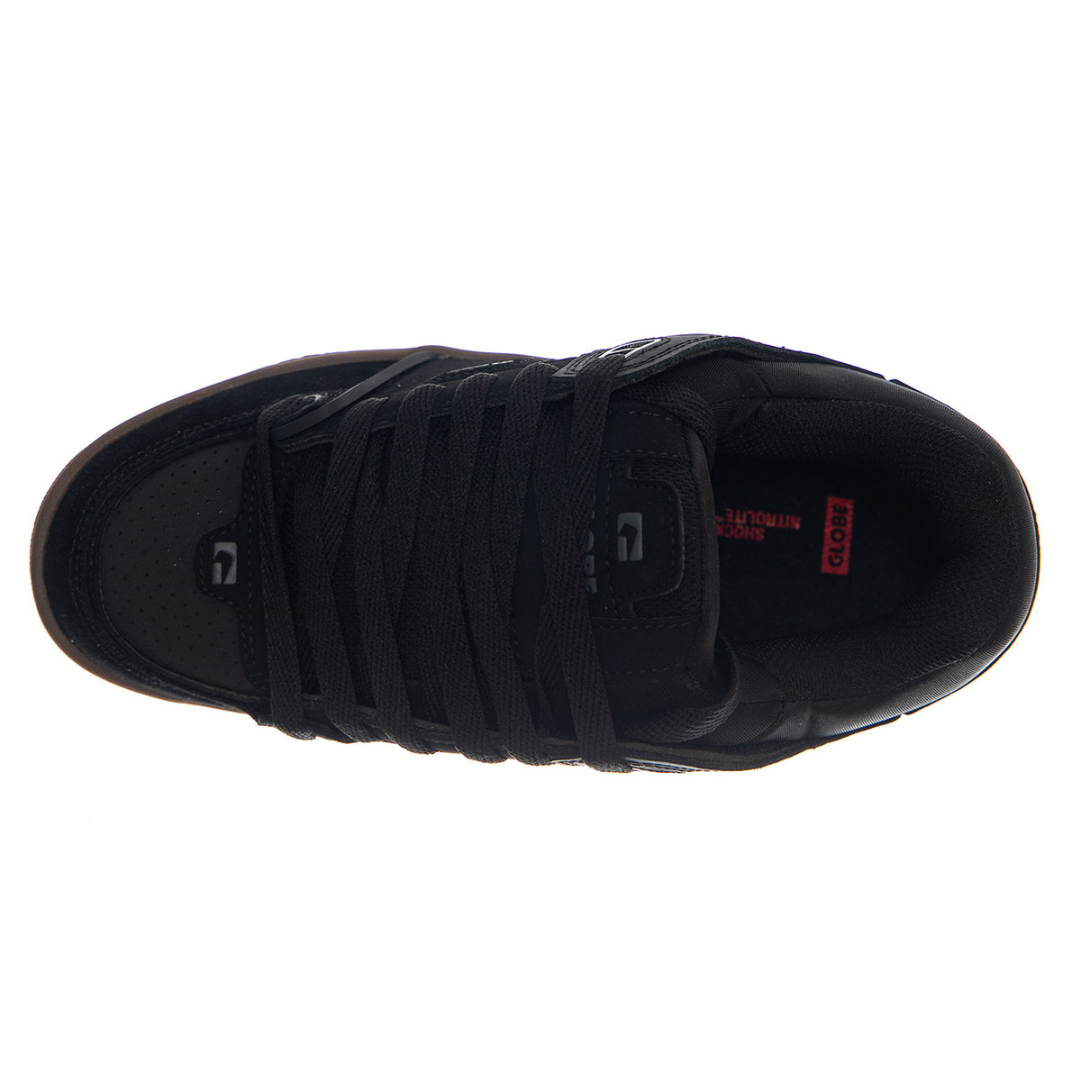 Fusion Black Shoes - Scarpe Stringate Uomo Nere GBFUS 10184 GLOBE 