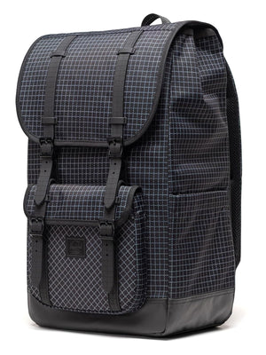 Herschel Little America Backpack Grid Black/Black - Zaino Nero 11390 07774 HERSCHEL 