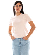 Lacoste T-shirt Girocollo Pink - Maglietta Donna Rosa AF5025 N6I LACOSTE 