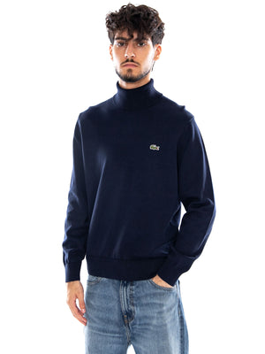 PULLOVER BLUE - Maglione Uomo Blu AH5204 166 LACOSTE 