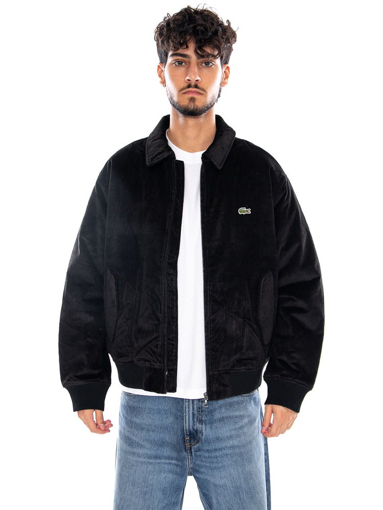 BLUSONE BLACK - Giacca Uomo Nera BH2994 031 LACOSTE 