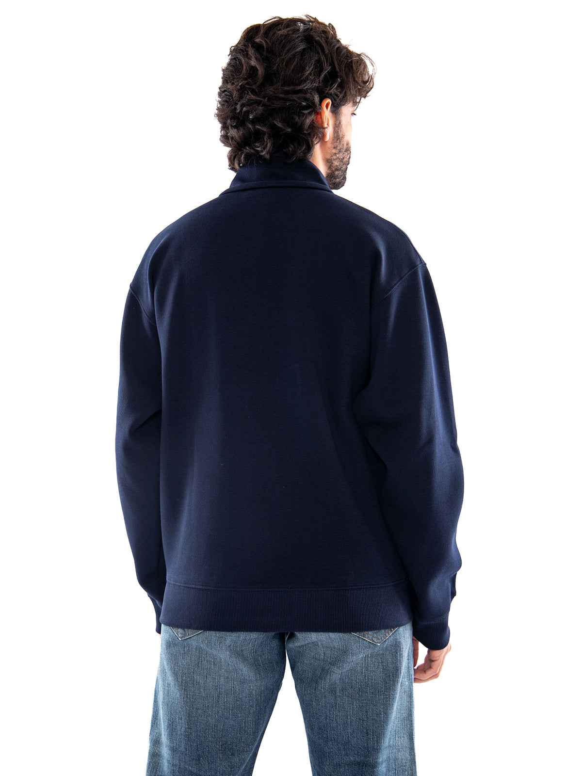 Lacoste Sweatshirt Blue - Felpa Uomo con Zip Blue SH9454 166 LACOSTE 
