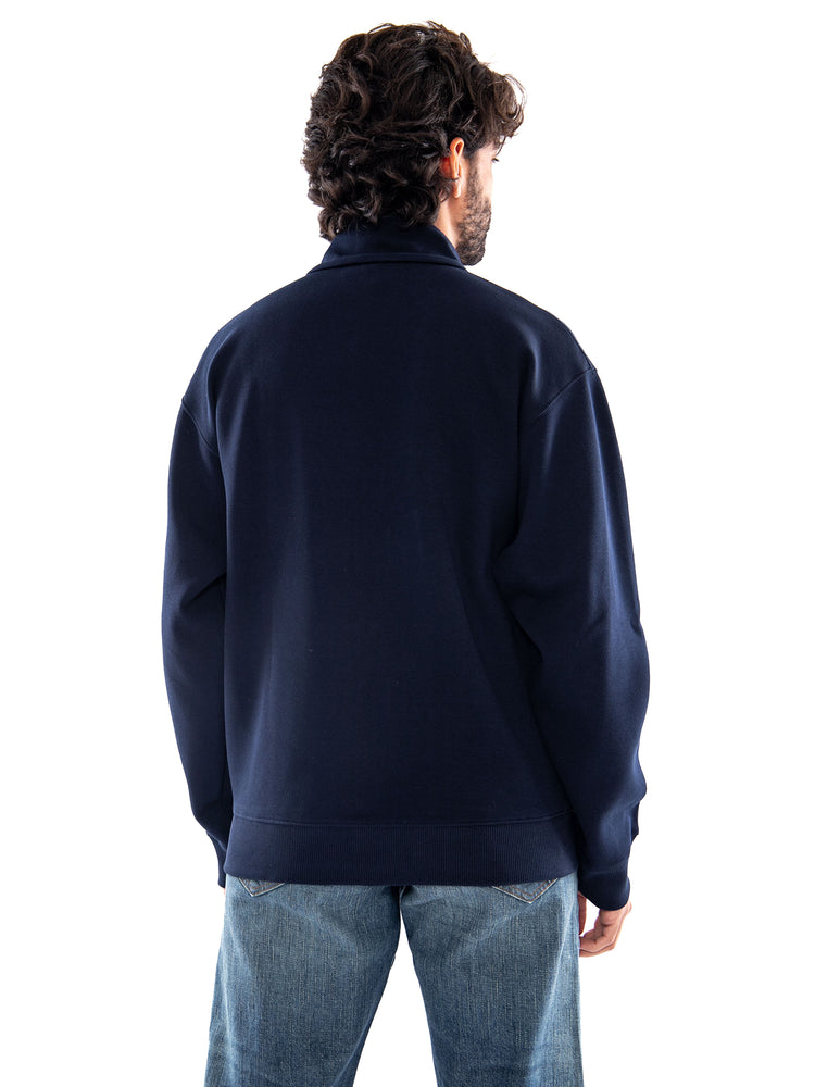 Lacoste Sweatshirt Blue - Felpa Uomo con Zip Blue SH9454 166 LACOSTE 