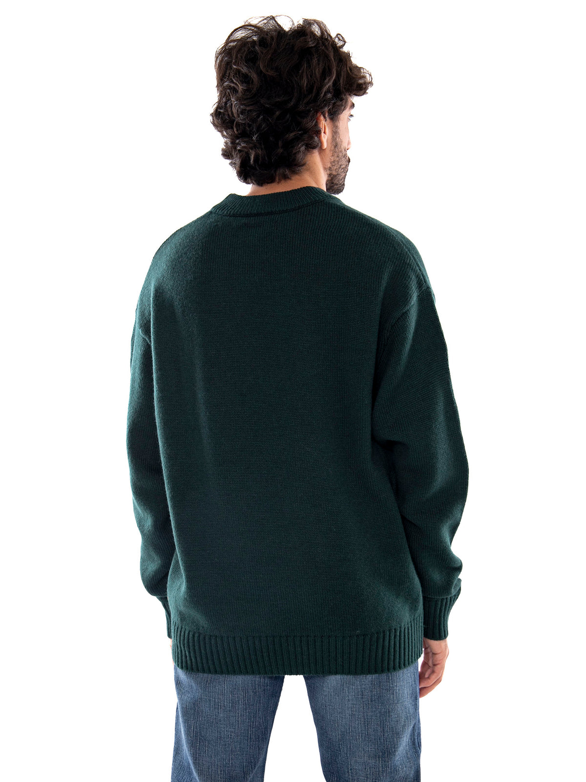 Lee RLX Crew Neck Ponderosa Pine Green - Maglia Uomo Verde 112386284 GRN LEE 