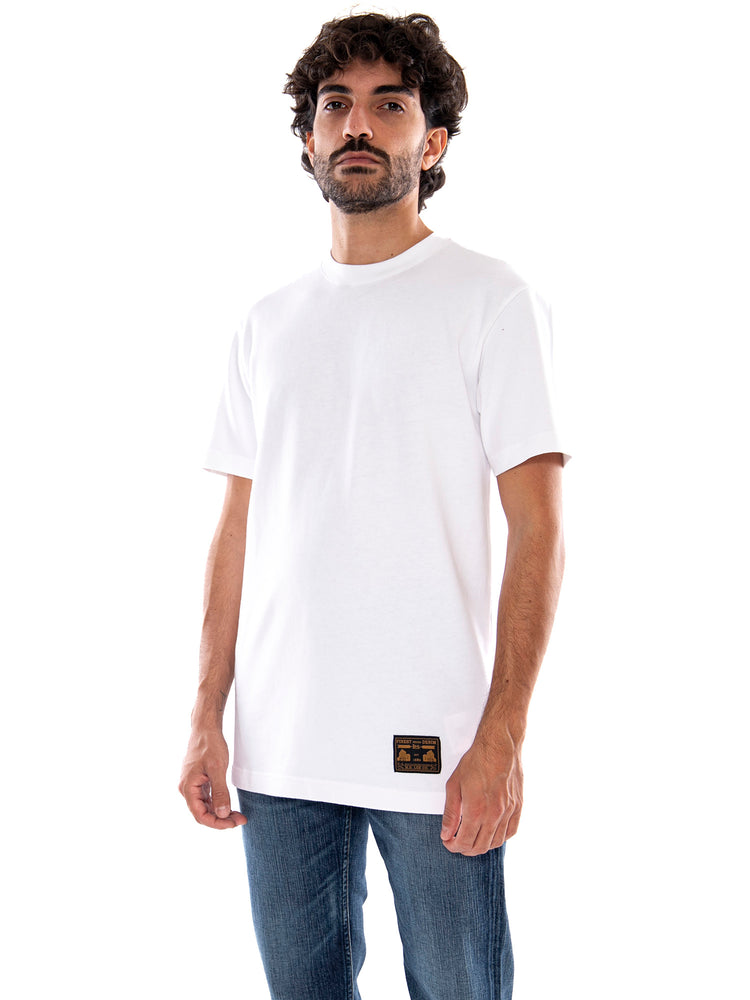 Lee Tee White - T-Shirt Uomo Bianca a Maniche Corte 112386312 WHITE LEE 