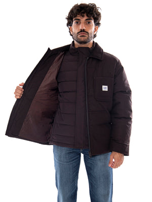 Lee Workwear Puffer Chocolate Torte - Giubbotto Imbottito Uomo Marrone 112386615 BLK LEE 