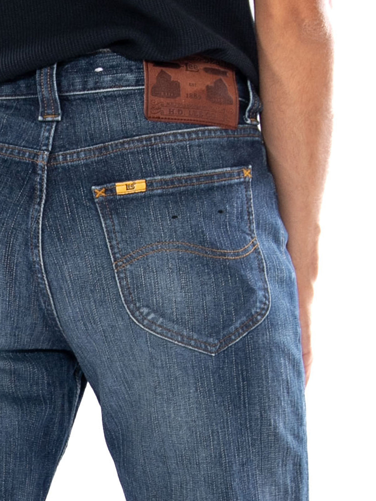 Lee Regular Straight Blue - Jeans Uomo Blu 112387674 BL LEE 
