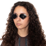 YC 29074 SILVER - Occhiali da Sole Argento  ACCESSORI LET'S SEE