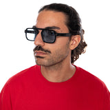 BOLD 30074 BLACK / BLUE - Gafas de Sol Negras ACCESORIOS LET'S SEE