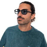 BOLD 30079 BLACK / BLUE - Black Sunglasses ACCESSORIES LET'S SEE
