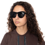 YC 31077 BLACK / BLACK - Black Sunglasses  ACCESSORIES LET'S SEE