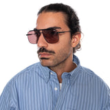 YC 39044 BLACK - Lunettes de Soleil Noires ACCESSOIRES LET'S SEE