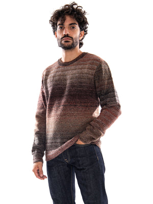 Levi's Presidio Crew Boucle Coffee Sweater - Maglione Uomo Marrone 003B6 0014 LEVIS 