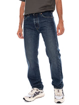 LEVI'S 501® ORIGINAL FOUND IN CAVE SELV DARK INDIGO - Pantalones Denim Jeans Hombre Azul Hombre LEVIS