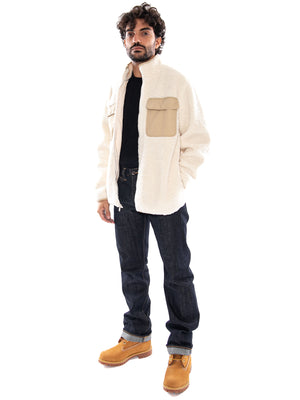 Levi's Campo Sherpa Jacket Oatmeal - Giacca Uomo Beige 007SH 0002 LEVIS 
