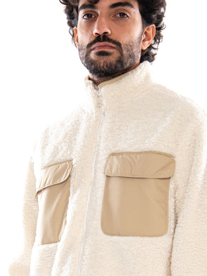 Levi's Campo Sherpa Jacket Oatmeal - Giacca Uomo Beige 007SH 0002 LEVIS 