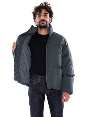 Levi's Aurue Short Puffer Dark Phantom Polyester Dark Slate - Giubbotto Uomo Blu 007SQ 0001 LEVIS 